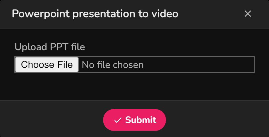 fliki powerpoint to video