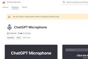 ChatGPT Microphone