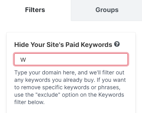 spyfu review hide site paid keyword feature
