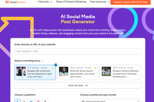 AI Social Media Post Generator | SEMRUSH