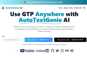 AutoTextGenie AI