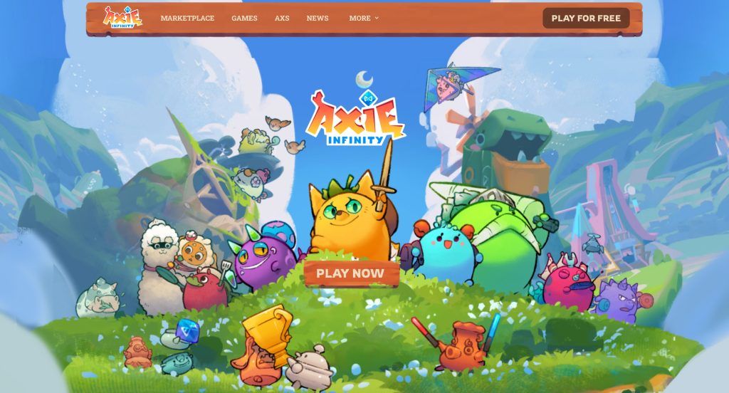 axie infinity play to earn game