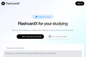 FlashcardX