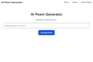 AI Poem Generator