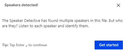 descript ai speaker detection