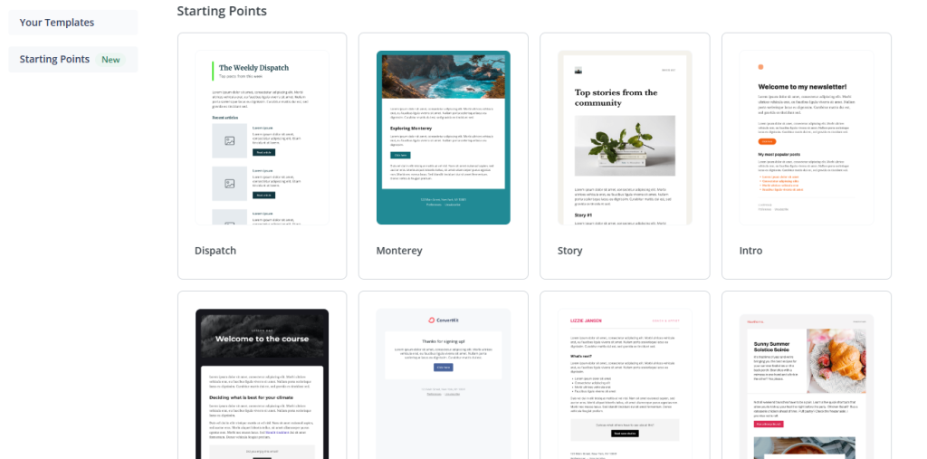 convertkit setting page review