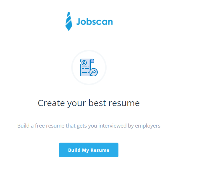 jobscan build my resume
