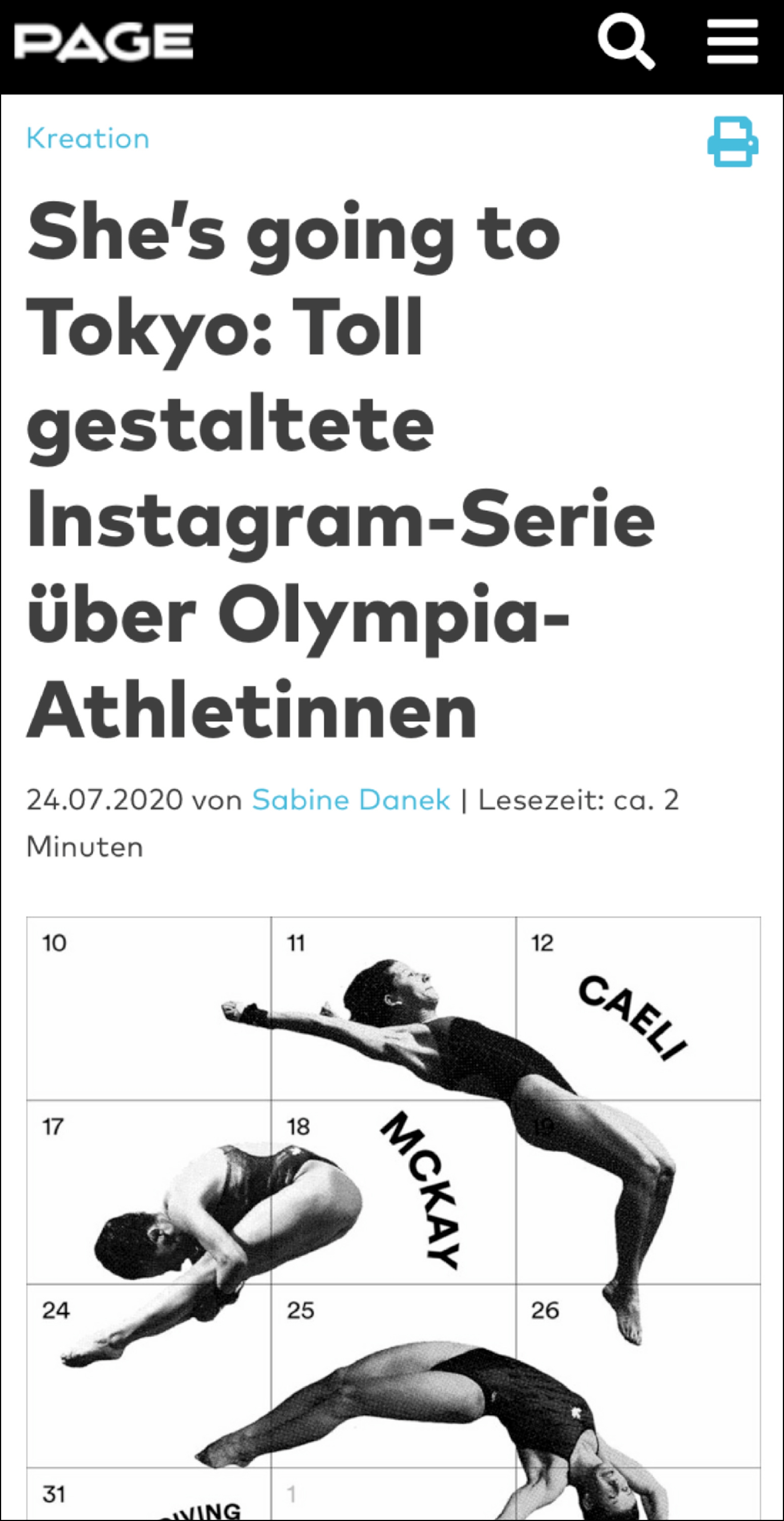She’s going to Tokyo: Toll gestaltete Instagram-Serie über Olympia-Athletinnen