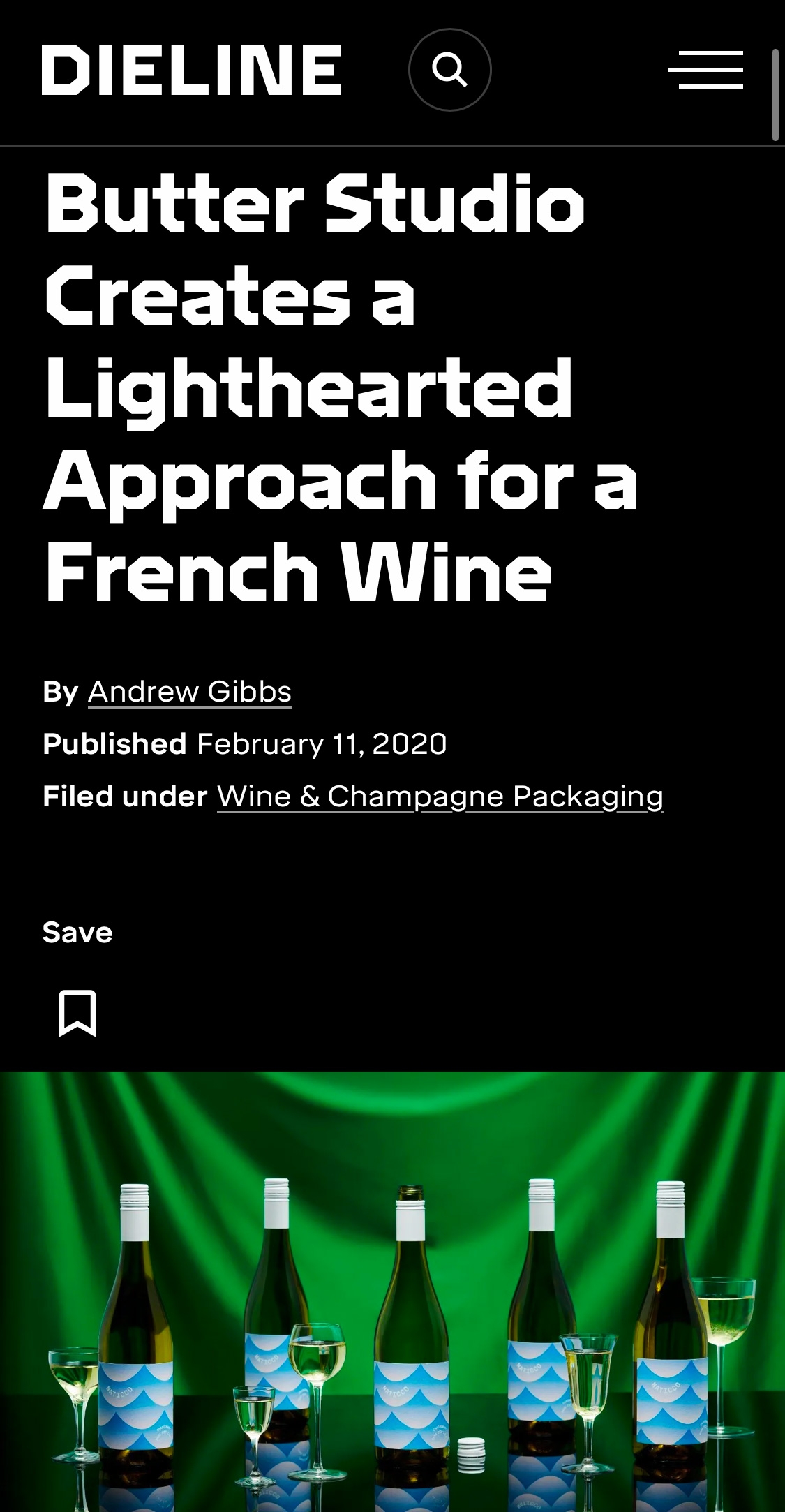 Butter Studio Creates a Lighthearted Approach for a French Wine