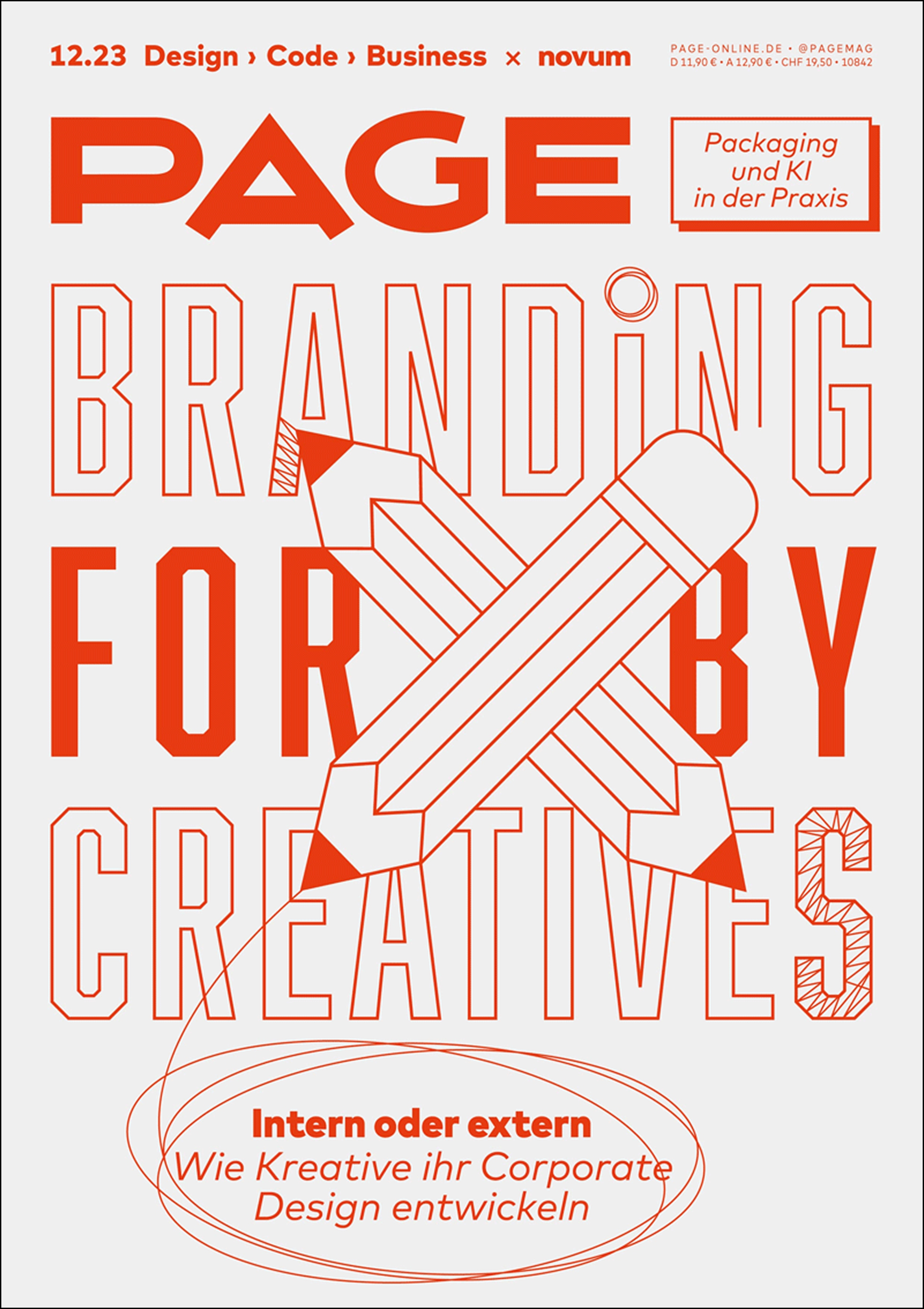 A five page spread about Butter Studio featured in Page Magazine's print edition.