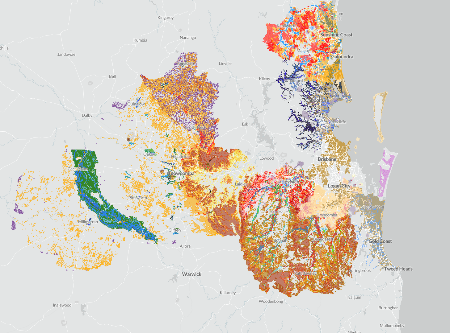 Queensland Planning Overlays