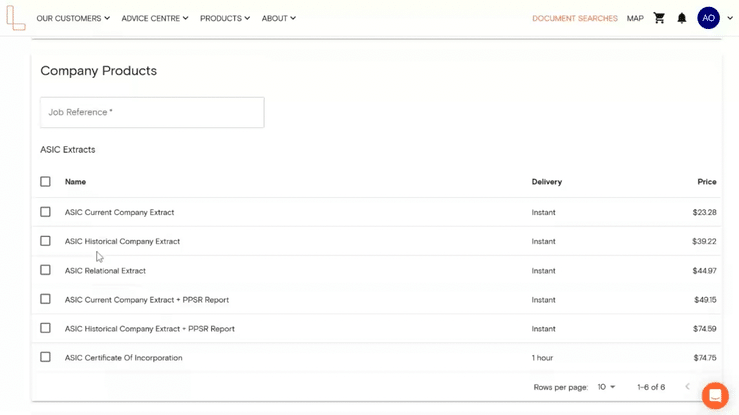 How to purchase ASIC documents | Landchecker