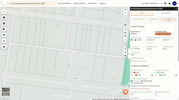 Property Site Consolidation Tool