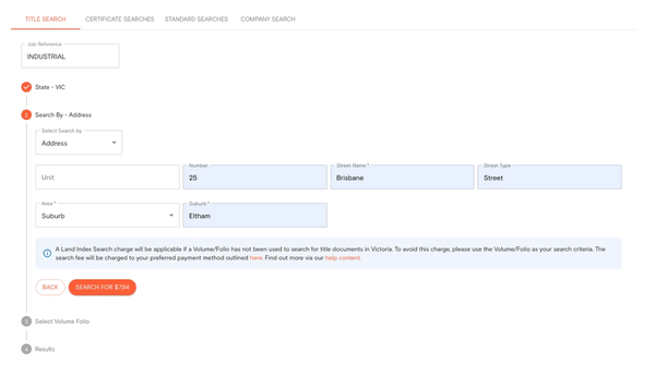 Release notes - new ways to order Vic property documents