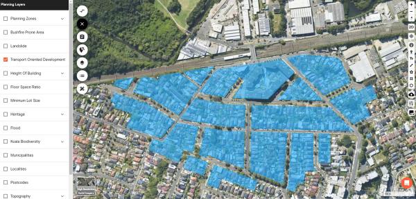 Transport Oriented Development in Australia