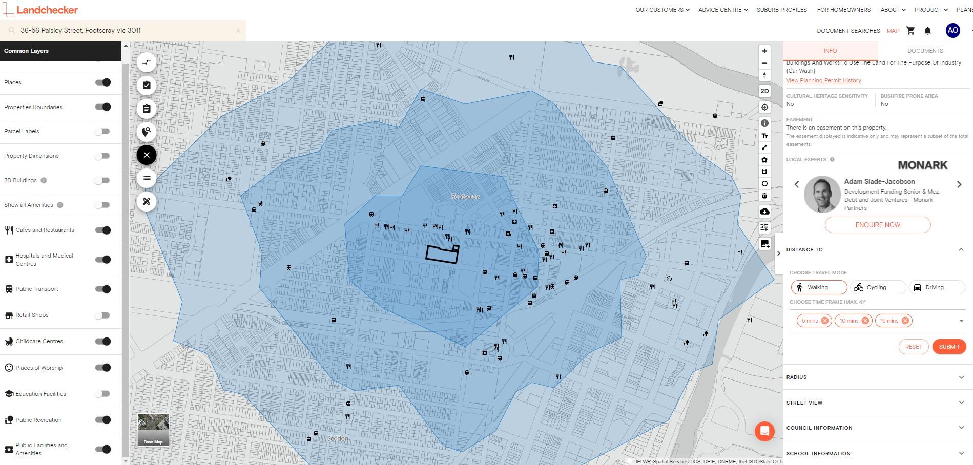 House Distance Check How to use the Distance To tool | Landchecker