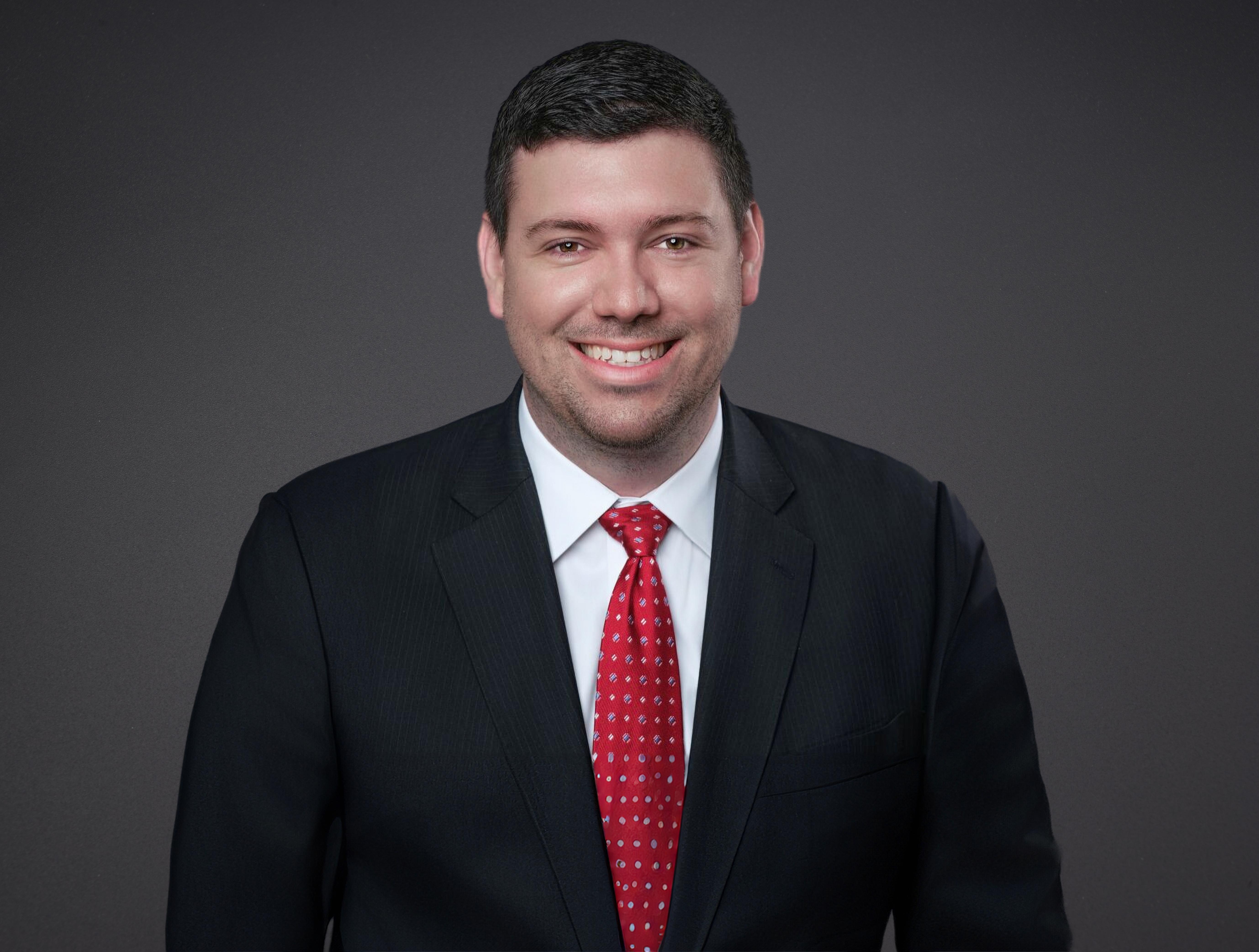 Portrait of board member Trevor Garrett, 2026 Secretary/Treasurer at Bradford Real Estate LLC