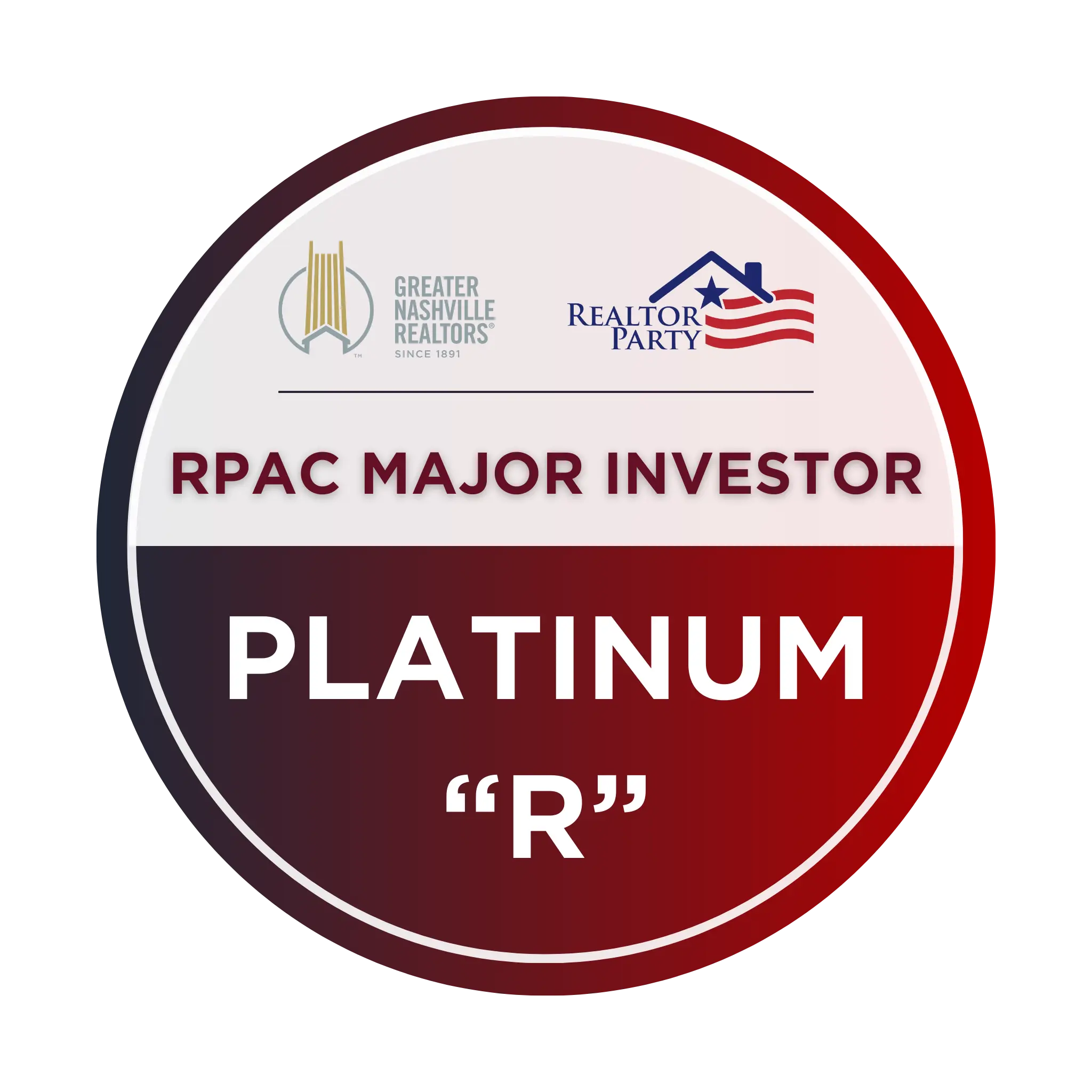 Platinum "R"
