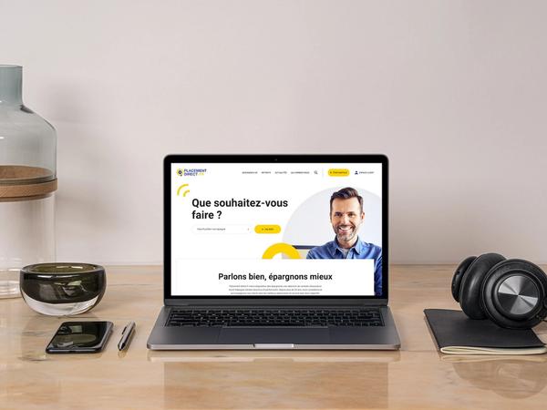 Mockup site de placement-direct