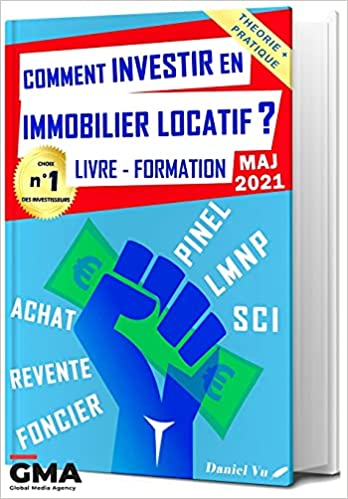 Couverture livre Comment investir en immobilier locatif Daniel Vu