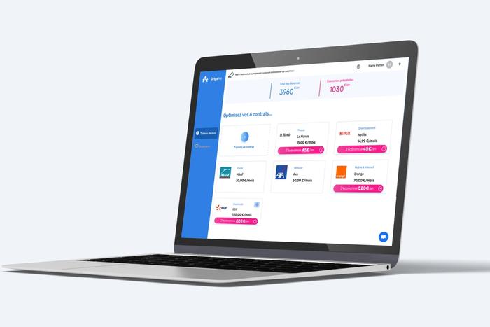Mockup de la plateforme Origame
