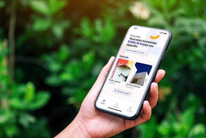 L'application Moka sur un téléphone