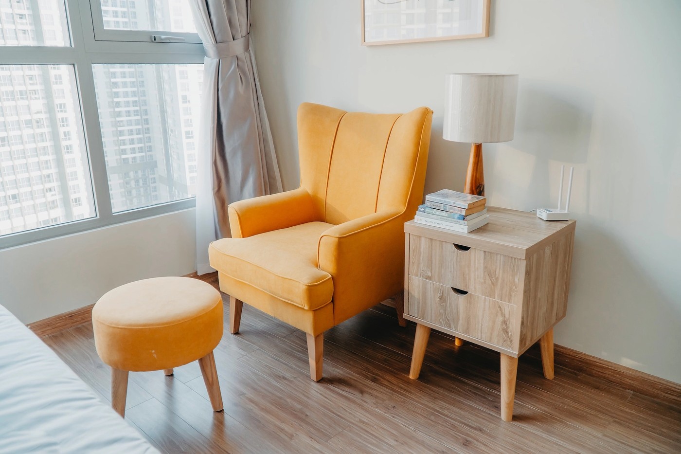 Des meubles dans un appartement en location