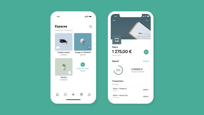 Screenshot interface application N26