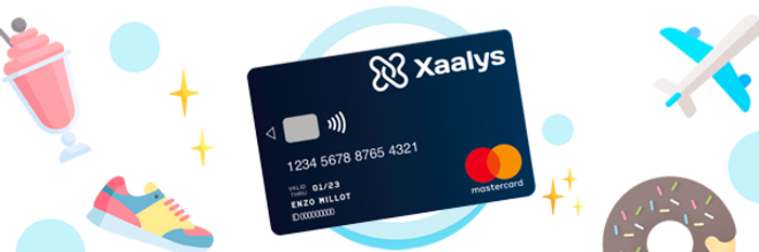 Carte de paiement néobanque Xaalys