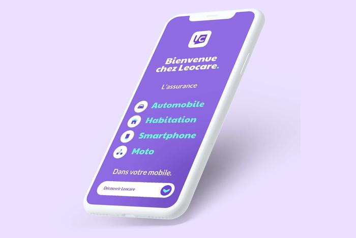 Mockup application Leocare