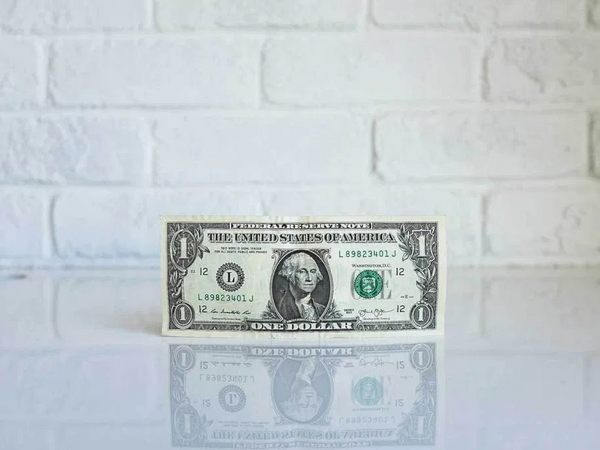 Un billet de banque dollar