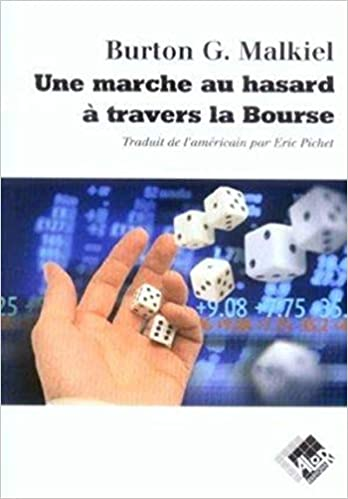Couverture livre Une marche au hasard à travers la bourse