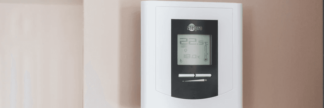 Un thermostat de chauffage programmable