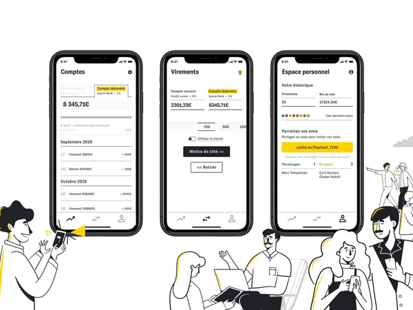 Cashbee avis interface application