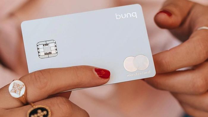 Photo carte metal banque Bunq