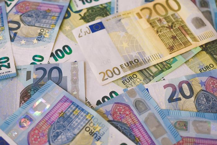 Des billets symbole du fonds euro