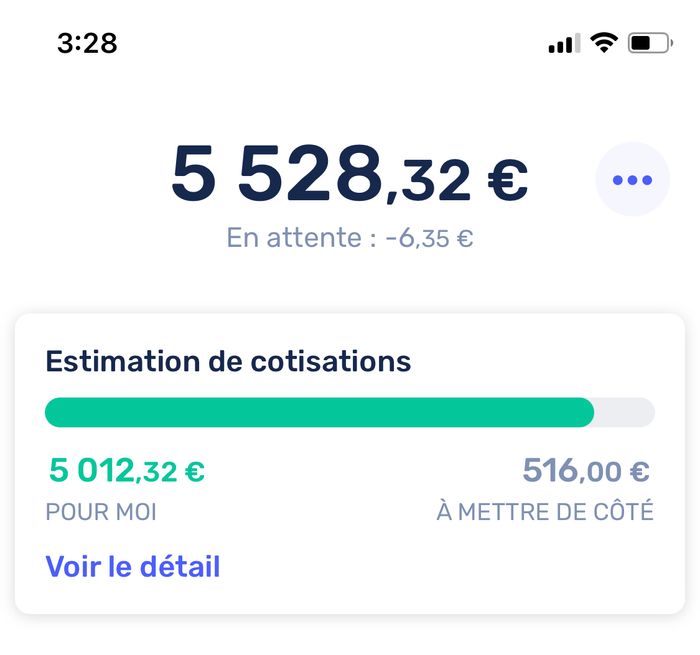 Screenshot application Shine
