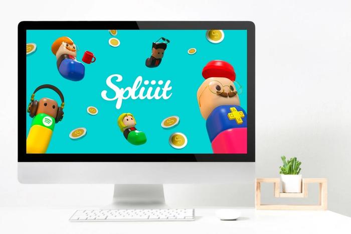 Mockup design plateforme Spliiit