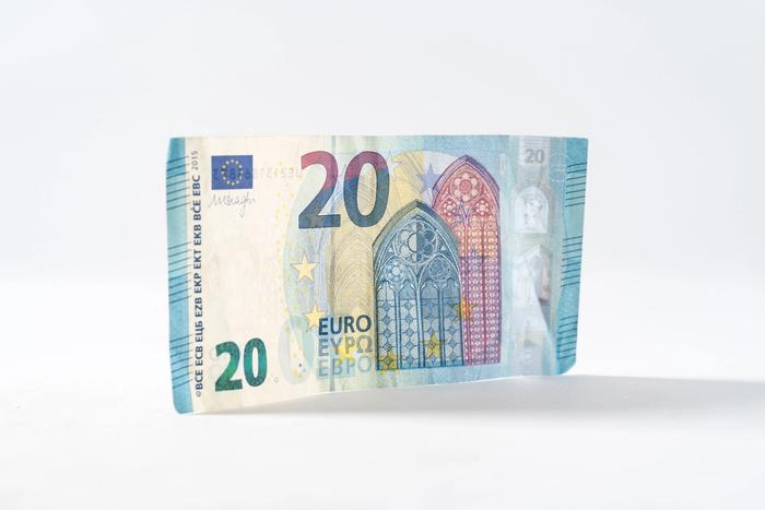 Un billet de banque en euros