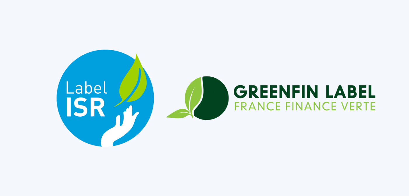 Logo labels ISR et Greenfin