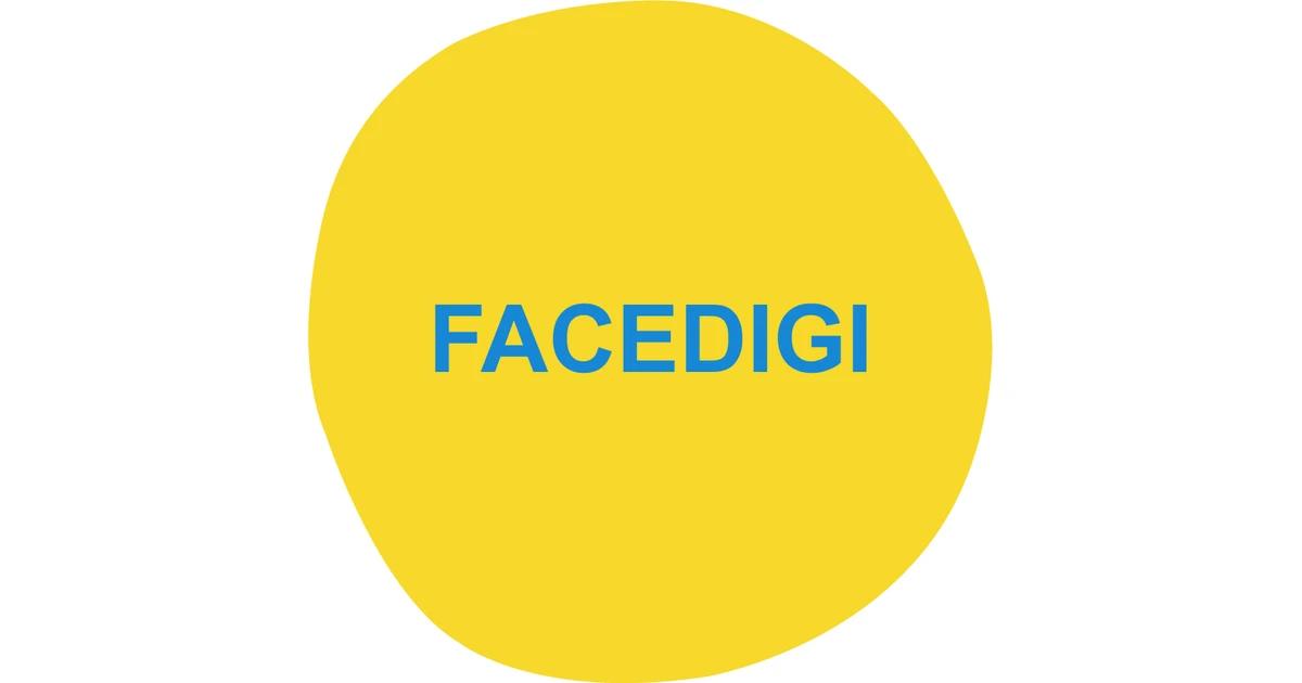 飞诗增长 FACEDIGI 品牌标识