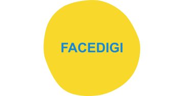 飞诗增长 FACEDIGI 品牌标识