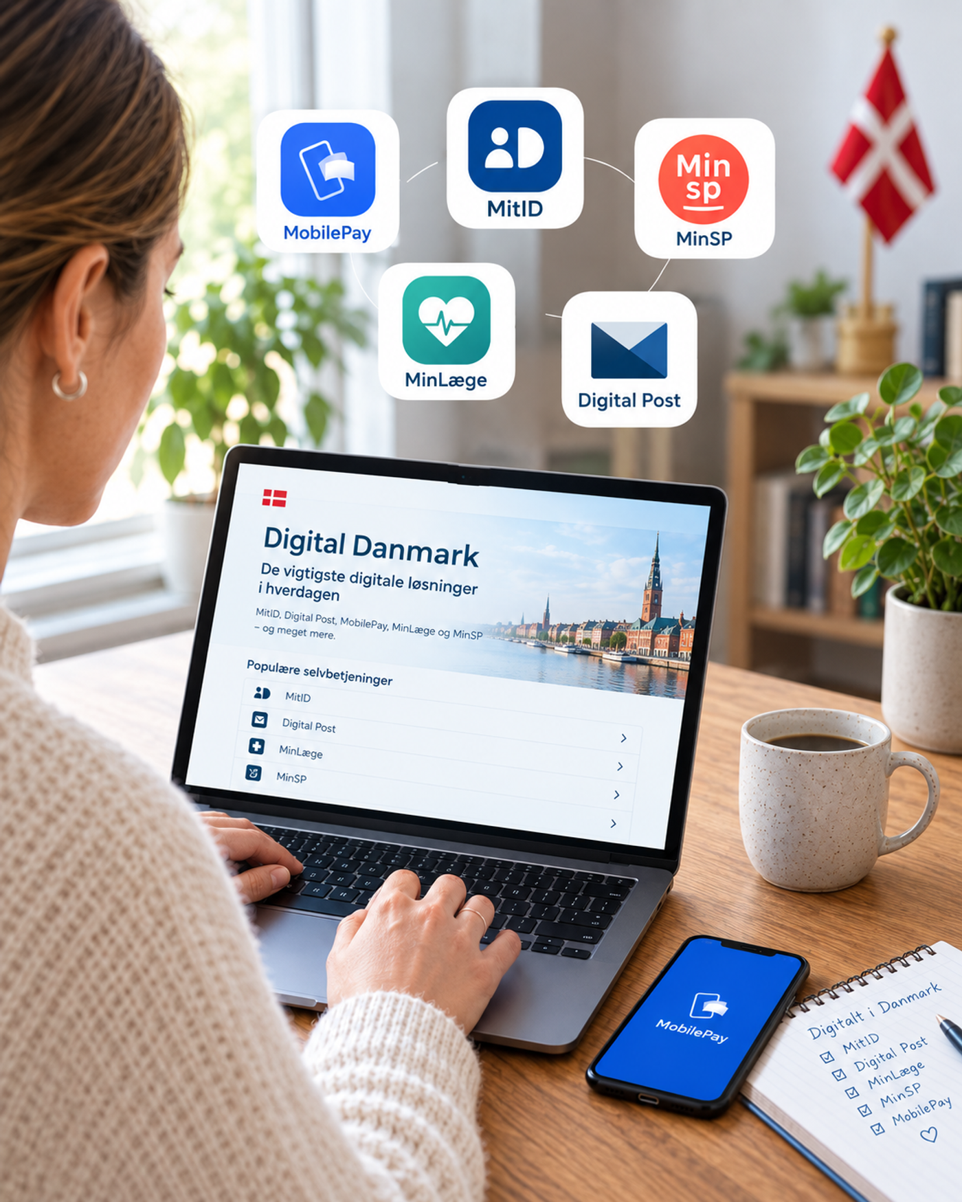 Digital Denmark (image generated with AI)
