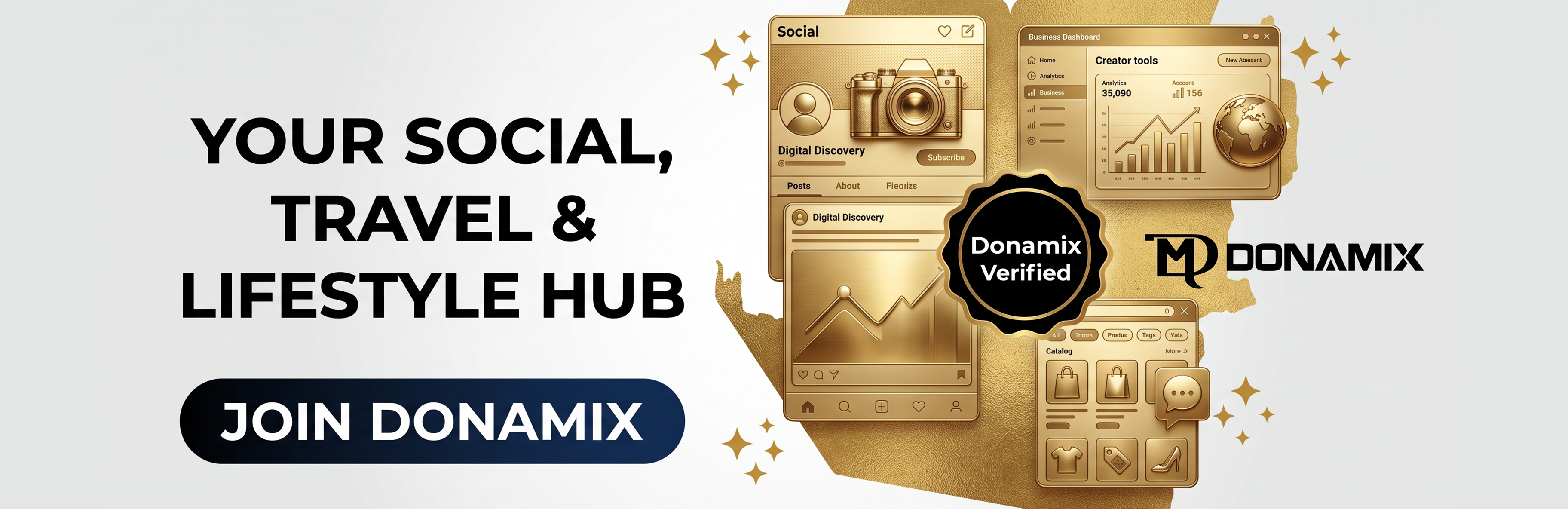 Donamix — Connect, Explore and Share