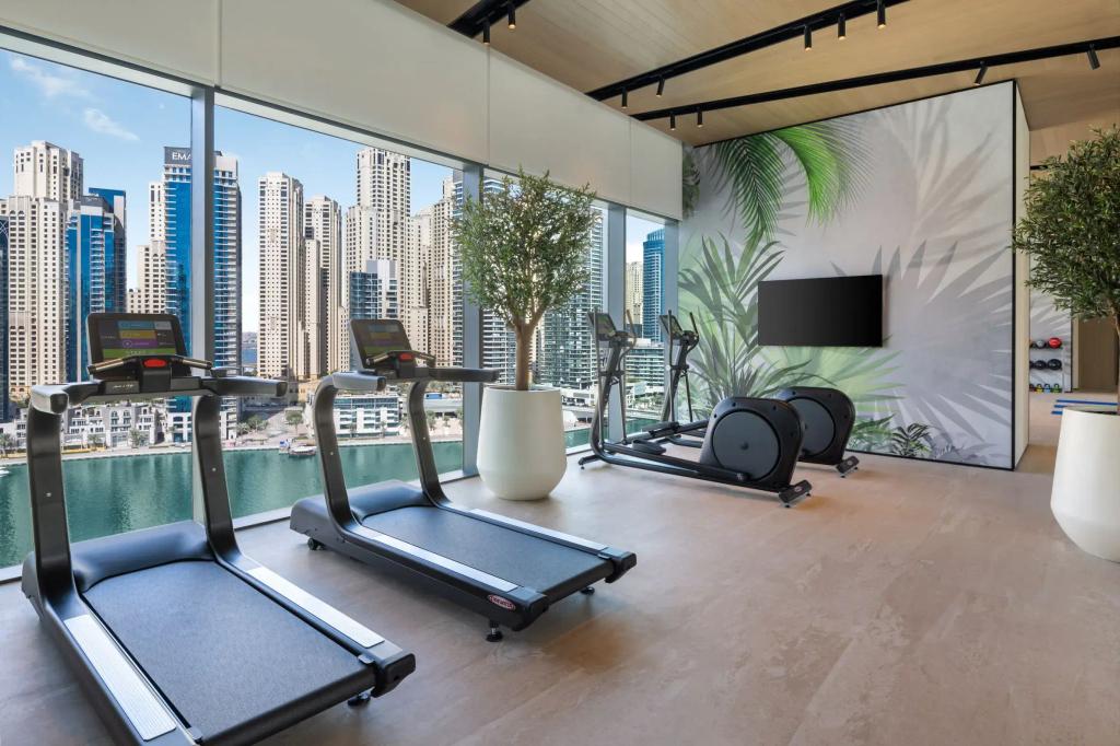 Vida Dubai Marina & Yacht Club gym