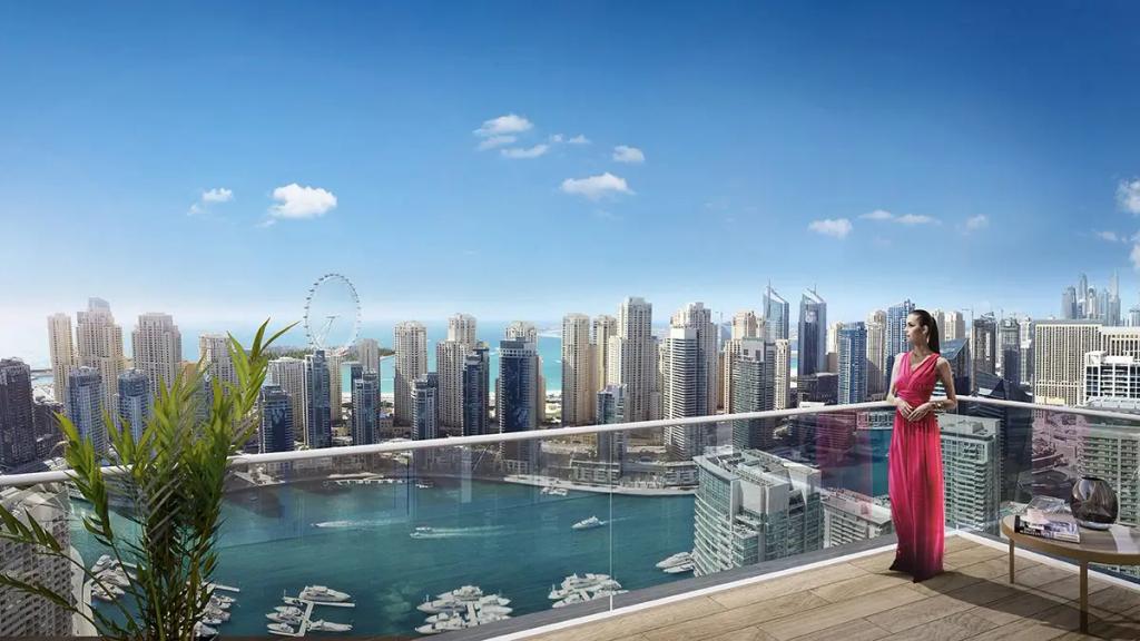 Vida Dubai Marina & Yacht Club outside view