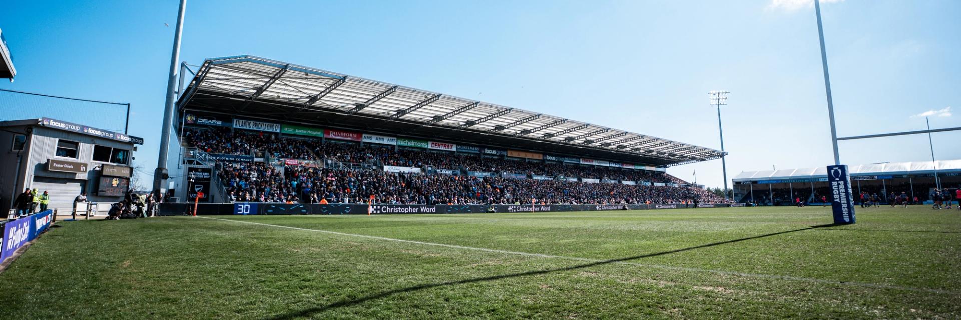 Sunny day at Sandy Park