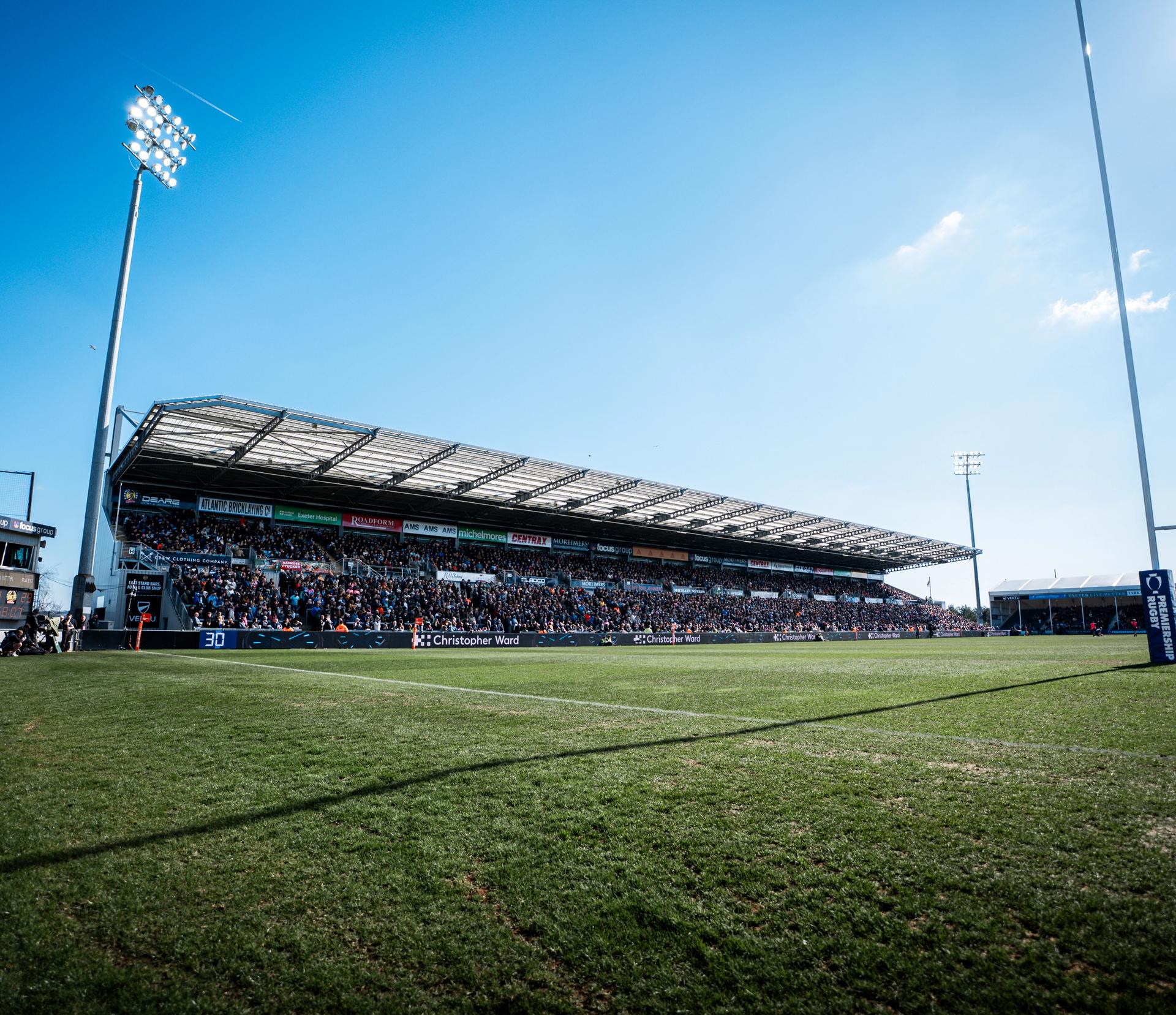 Sunny day at Sandy Park