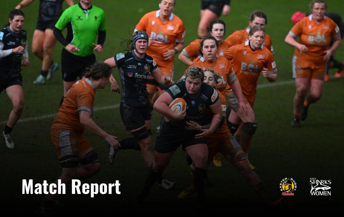 Match report Exeter Chiefs Women v Sale 260125 | Exeter Chiefs | Exeter ...