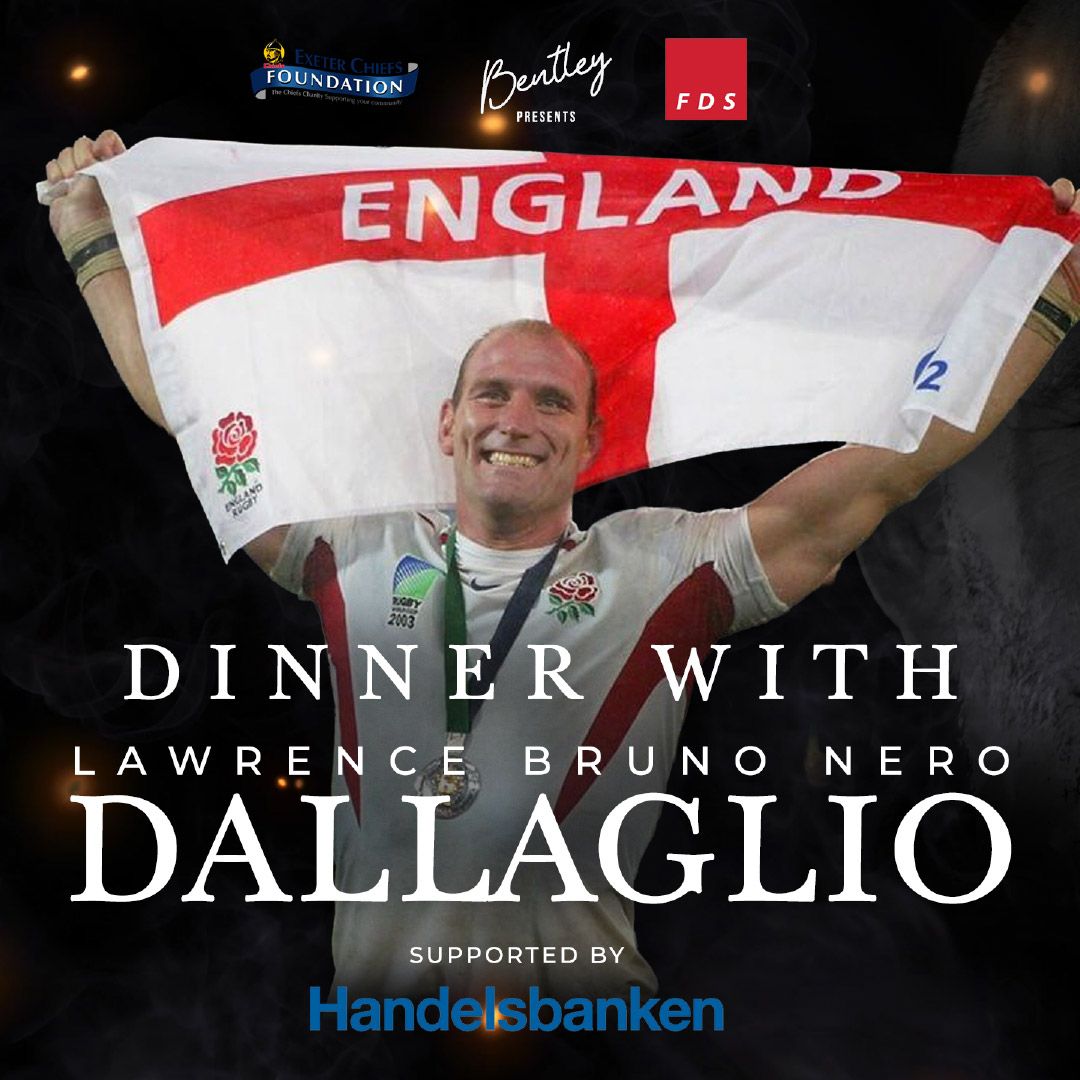 Dinner with Lawrence Bruno Nero Dallaglio